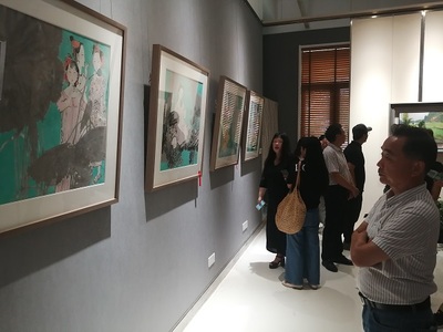 快訊 | “對話”——高洪嘯與孫厚畫展在徐州畫廊藝術工作室隆重開幕